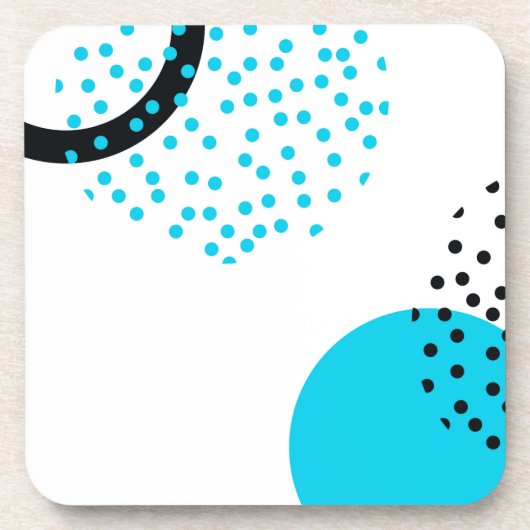 Moderne, eenvoudige, trendy, stadscyclus grafisch bier onderzetter (Voorkant)