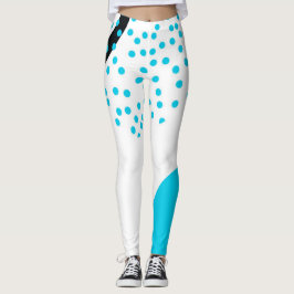 Moderne, eenvoudige, trendy, stadscyclus grafisch leggings
