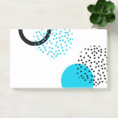 Moderne, eenvoudige, trendy, stadscyclus grafisch post-it® notes (Kantoor)
