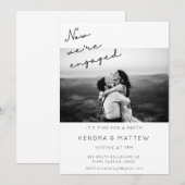 Moderne Eenvoudige uitnodiging voor een fotosessie (Voorkant / Achterkant)