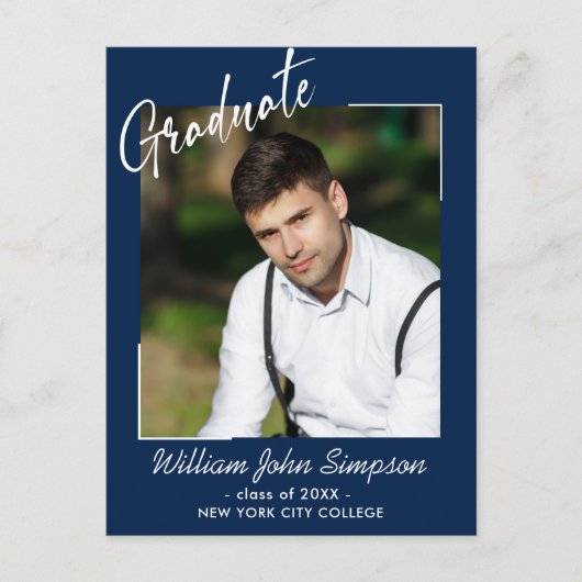 Moderne eenvoudige uitnodiging voor fotograaf (Voorkant)