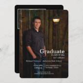 Moderne Eenvoudige uitnodiging voor fotografie (Voorkant / Achterkant)