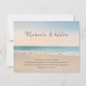 Moderne Eenvoudige uitnodiging voor het huwelijk (Voorkant)