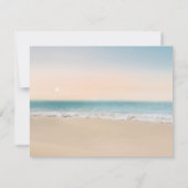 Moderne Eenvoudige uitnodiging voor het huwelijk (Achterkant)