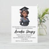 Moderne eenvoudige verpleging pinning ceremonie ui kaart (Staand voorkant)