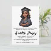 Moderne eenvoudige verpleging pinning ceremonie ui kaart (Staand voorkant)