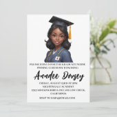 Moderne eenvoudige verpleging pinning ceremonie ui kaart (Staand voorkant)