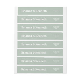 Moderne Eenvoudige Vetgedrukte Witte Typografie Sa