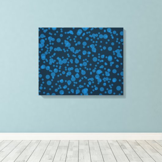 Moderne, eenvoudige viering concept grafische kuns canvas afdruk (Insitu (Houten vloer))