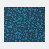 Moderne, eenvoudige viering concept grafische kuns fleece deken (Voorkant (Horizontaal))