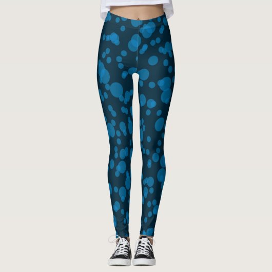 Moderne, eenvoudige viering concept grafische kuns leggings (Voorkant)