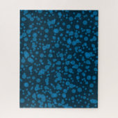 Moderne, eenvoudige viering concept grafische kuns legpuzzel (Verticaal)