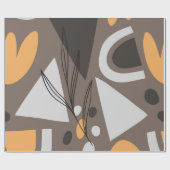 Moderne eenvoudige vormen naadloos patroonontwerp. cadeaupapier (Vlak)