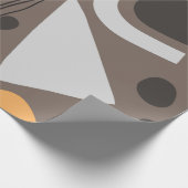 Moderne eenvoudige vormen naadloos patroonontwerp. cadeaupapier (Hoek)