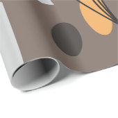 Moderne eenvoudige vormen naadloos patroonontwerp. cadeaupapier (Rol Hoek)