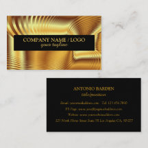 Moderne, eenvoudige vormgeving met metalen goud en