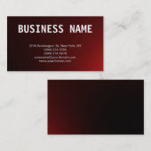 Moderne, eenvoudige vormgeving met professioneel V Visitekaartje (Voorkant / Achterkant)