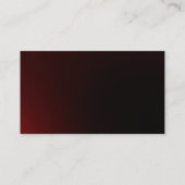 Moderne, eenvoudige vormgeving met professioneel V Visitekaartje (Achterkant)