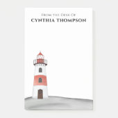 Moderne eenvoudige vuurtoren voor eenvoudige Water Post-it® Notes (Voorkant)