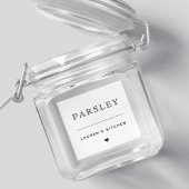 Moderne eenvoudige waterdichte keuken- en keukenka sticker