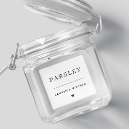 Moderne eenvoudige waterdichte keuken- en keukenka sticker