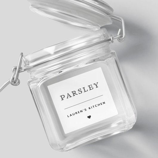 Moderne eenvoudige waterdichte keuken- en keukenka sticker