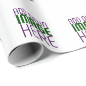 MODERNE EENVOUDIGE WITTE AFBEELDING TEMPLATE MET B CADEAUPAPIER (Rol Hoek)