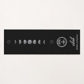 Moderne eenvoudige zakelijke Logo Mystical Moons G Yogamat (Voorkant (horizontaal))