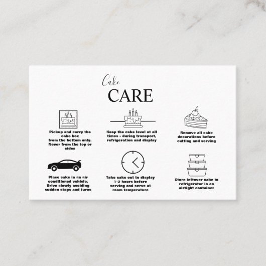 Moderne, eenvoudige zwart-witbedrijven visitekaartje (Voorkant)