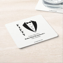 Moderne Eenvoudige Zwarte Witte Smoking 50ste Verj