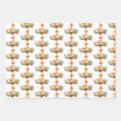 Moderne eerste communie inpakpapier vel (Voorkant)