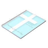 Moderne Eerste Heilige Communie in het Blauwe Gast Notitieboek (Linkerzijde)