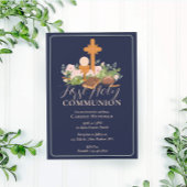 Moderne Eerste Heilige Communie Religieus Kaart