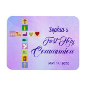 Moderne eerste Heilige Communistische Colorful Cro Magneet (Horizontaal)