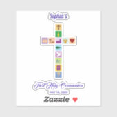 Moderne eerste Heilige Communistische Colorful Cro Sticker (Vel)