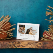 Moderne eerste Moederdag 2 Fotoscript Fotoplaat (Zijkant)