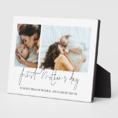 Moderne eerste Moederdag 2 Fotoscript Fotoplaat (Zijkant)