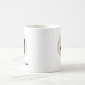Moderne eerste mok – “M is voor [Naam]” Design (Center)