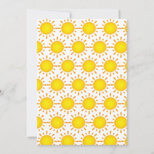 Moderne eerste reis rond de zon Verjaardag Kaart (Achterkant)