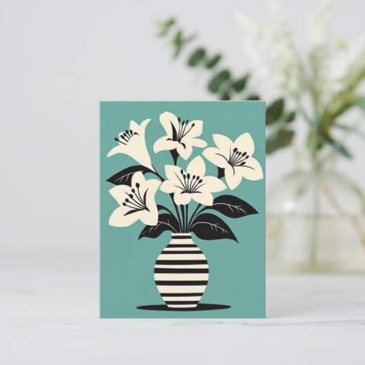 Moderne eeuw #218 briefkaart (Staand voorkant)