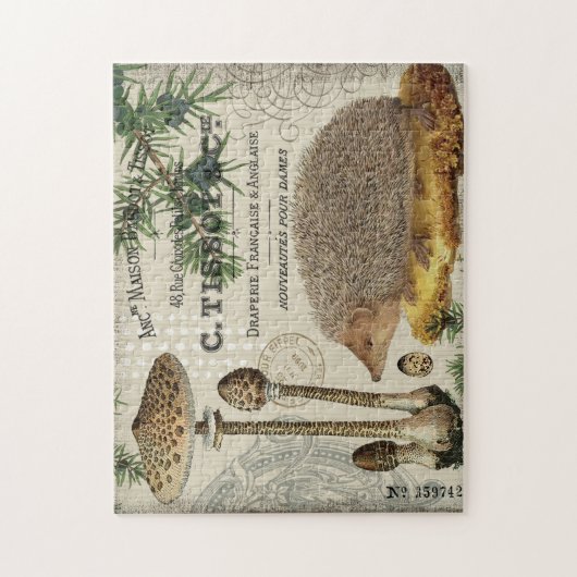 moderne  egel legpuzzel (Verticaal)