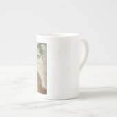 moderne  egel porselein kop (Voorkant rechts)