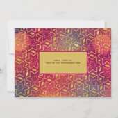 Moderne EGYPTIAN Dance Music Party OM HET EVEN WEL Kaart (Achterkant)