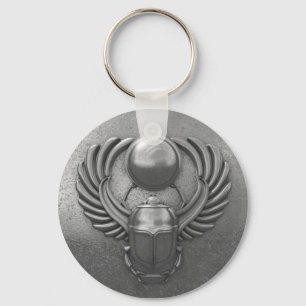 Moderne Egyptische Scarab Sleutelhanger
