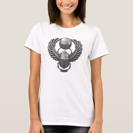 Moderne Egyptische Scarab T-shirt (Voorkant)