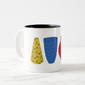 Moderne Egyptische Vazen Mok (Voorkant links)