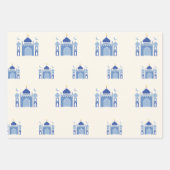 Moderne Eid Mubarak-cadeaupapier  Inpakpapier Vel (Voorkant 2)