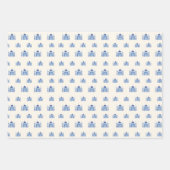 Moderne Eid Mubarak-cadeaupapier  Inpakpapier Vel (Voorkant)
