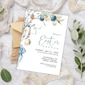 Moderne eierenschat Easter brunch Kaart