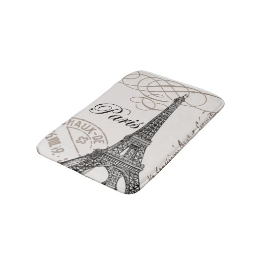 moderne Eiffeltoren Badmat (Gekanteld)